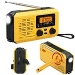 Emergency Am/fm Radio Crank Power Dynamo Solar Flashlight Li-on + Aaa Battery. Fixed Price $74.95.