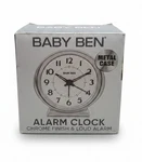 Westclox Baby Ben Analog Alarm Clock Chrome Metal Case Loud. Fixed Price $24.99.
