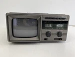 Unisonic Am 2 Band Radio Vhf/uhf Micro Tv XL-990 Portable Works /rw. Fixed Price $50.00.