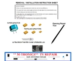 Sony ICF-SW1 Radio Repair Kit Capacitors -led -super Cap- Tool And Instructions. Fixed Price $26.98.