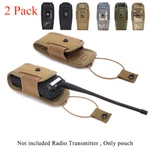 2 Pack Portable Universal Pouch Holster Talkies Bag For Two Way Radio Handheld. Fixed Price $13.99.