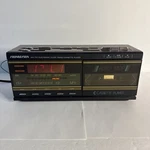Vintage Sounddesign Am/fm Electronic Clock Radio Cassette Player. Fixed Price $17.00.