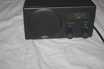 Boston Acoustics Recepter Radio Am Fm Dual Alarm Clock Black Tested. Fixed Price $26.00.