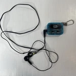 Fm Sounds 006CL Auto Scanner With Ear Buds Tested Work! Blue. Fixed Price $9.99.