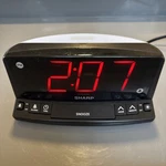 Sharp SPC1225 Alarm Clock Night Light Red Led Display - Tested Works!. Fixed Price $7.99.