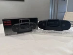 1999 Vintage Suntone RR2600 Am/fm Portable Radio Mini Boom Box 7.25X3.25X2.25". Fixed Price $15.00.