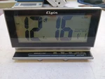 Elgin Battery Powered Smartlite Lcd Digital Alarm Clock Works. Fixed Price $12.28.