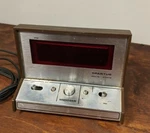 Vintage Spartus Solid State Alarm Clock Model No. 21-3004-500 Works. Fixed Price $5.25.