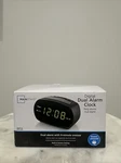 Mainstays 71036MS Digital Alarm Clock With Led Display - Black. Fixed Price $9.99.