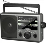 Am Fm Portable Radio Battery Operated By 4X Cell Batteries Black & Grey. Fixed Price $46.32.