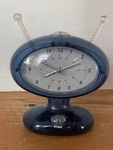 Sharper Image MP3 Download Musical Alarm Clock Alien Space Atomic Antennae Y2K. Fixed Price $59.00.