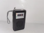 Tech Up Portable Am/fm Pocket Radio With Built-in Speaker,black. Works Great. Fixed Price $11.99.
