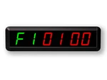 Eu 2.3" Led Countdown /up Intervals Clock For Home And Garage Gym. Fixed Price $119.99.