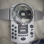 Living Solutions - Player Shower Radio Lcd Alarm Clock Clean Condition. Fixed Price $35.00.