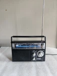 Vintage Stewart Portable Radio Model No. ST-875B AM/TV1-FM/TV2-WB Kinda Works. Fixed Price $21.85.