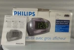 Philips Clock Radio Tested Working Large Display AJ3540 Dual Alarm Am Fm B-4. Fixed Price $12.00.