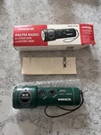 Vtg Windsor Am/fm Radio With Flashlight FL-202 Untested. Fixed Price $8.99.
