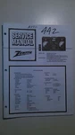 Zenith ZA20M Service Manual Original Repair Book Tape Cd Player Stereo Radio. Fixed Price $20.00.