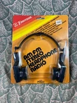 Vintage Emerson Am/fm Stereo Headphones PHS22. Fixed Price $19.00.