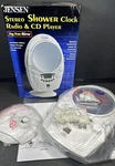 Vintage Nos Jensen JCR-550 Cd Clock Shower Radio Player Am Fm Stereo Mirror. Fixed Price $39.99.