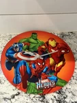 Marvel Glass Wall Clock Hulk Spider-man Captain America Ironman Works 14. Fixed Price $13.00.
