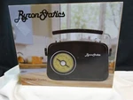 Byron Statics Portable Radio Am Fm, Vintage Retro With Built Speakers,. Fixed Price $24.00.