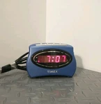 Timex T101LM Alarm Clock - Navy Blue (working). Fixed Price $10.75.
