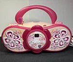 Rare 2008 Barbie Blossom Radio Cd Player Boombox Pink Flowers Works *read*. Fixed Price $128.06.