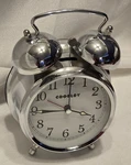 Crosley Vintage Metal Alarm Clock Model 33013 Chrome Tested. Fixed Price $25.99.