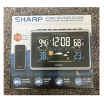 Sharp Atomic Weather Station Color Display Wireless Sensor Temperature Humidity. Fixed Price $32.75.