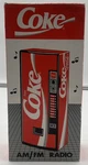 Vintage 1989 Coke Coca-cola Vending Machine Novelty Am/fm Radio New Nos Works. Fixed Price $58.51.