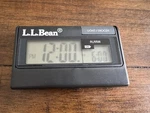 Ll Bean Travel Alarm Clock Model AS313E With Hiflo Backlight. Fixed Price $9.00.