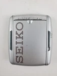 Seiko QHL004KLH Travel Desk Alarm Clock Folding Backlit Silver Working. Fixed Price $19.95.