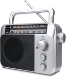 Retekess TR604 Am Fm Radio, Portable Radios With Best Reception, Ac Battery. Fixed Price $39.99.