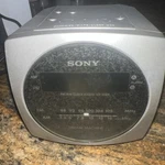 Sony ICF-C160 Dream Machine Cube Am/fm Digital Clock Radio Alarm Silver 1990S. Fixed Price $12.98.