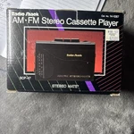 Vintage Radio Shack 14-1087 Realistic Stereo Mate SCP-47 Cassette Player. Fixed Price $37.99.