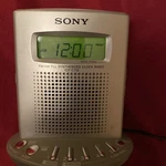 Sony ICF-C713 Radio Am/fm Clock Alarm Vintage 5" Tall. Fixed Price $12.15.