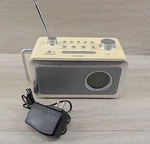 Teac R-2 Premium Edition Am/fm Portable Clock Radio Retro Cream Tested Working. Fixed Price $31.99.