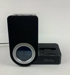 Ihome Flip Alarm Clock IP41BR For Ipod With Ac Adapter. Fixed Price $15.99.