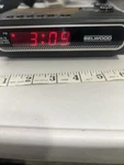 Belwood Electronic Alarm Clock Radio Am Fm Model 4445-1 Tested Working. Fixed Price $19.99.