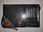 Vintage 80S Sony ICF-7600A Fm Mw Sw 9-BAND Portable World Receiver Radio Black. Fixed Price $60.00.