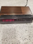 Vintage Emerson Led Clock Radio Model RED5521A Wood Grain Tested. Fixed Price $24.99.