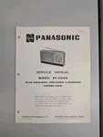 Panasonic RF-6060 Service Manual D-5888. Fixed Price $54.95.