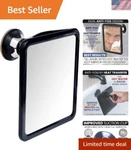 Luxury Fogless Shower Mirror 8" 7" With Dual Anti-fog Perfect For Grooming. Fixed Price $42.00.