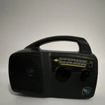 Freeplay Am/fm Radio, Black, Wind-up, Off-grid,prepper. Tested. Fixed Price $23.74.