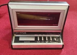 Vintage Spartus Digital Alarm Clock Model 1116 Wood Grain Red Display Retro Work. Fixed Price $12.99.