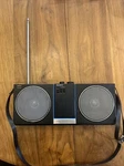 Vintage Sony Portable Stereo/walkman W/speaker Dock SRF-80W 1980 Wow! Tested!. Fixed Price $99.00.