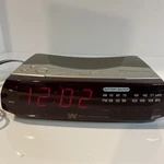 White Westinghouse Am/fm Digital Alarm Clock Radio Model Vintage WCR11090. Fixed Price $19.95.