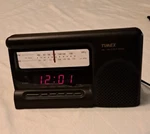 Vintage Rare Retro Timex Model TX222B Am/fm Clock Radio Led W/ See-through Dial. Fixed Price $20.00.