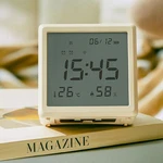 Justup Digital Alarm Clock, Square Silent With Night Light, Loud .... Fixed Price $26.39.